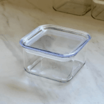 קופסה אקרילית מרובעת 480ml