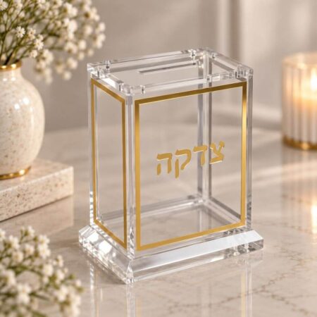 קופת צדקה אקרילית